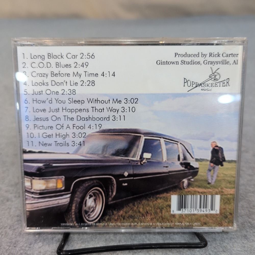 Randy Branch Long Black‎ Car CD Album Music Rick Carter Gintown Studios - Picture 2 of 2
